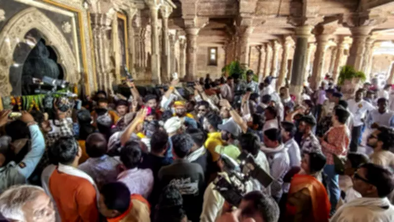 First Friday After HC Verdict: Maha Aarti at Bhojshala; Muslims Offer Namaz in Protest