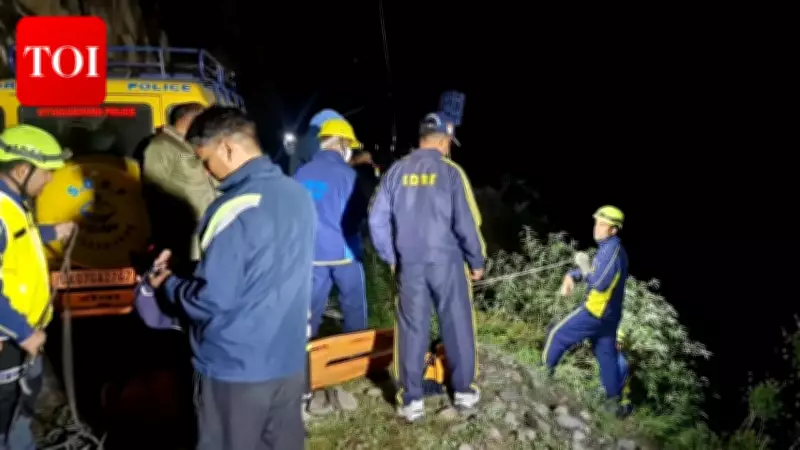 Five Dead in Uttarkashi Car Plunge into Gorge on Gangotri Highway