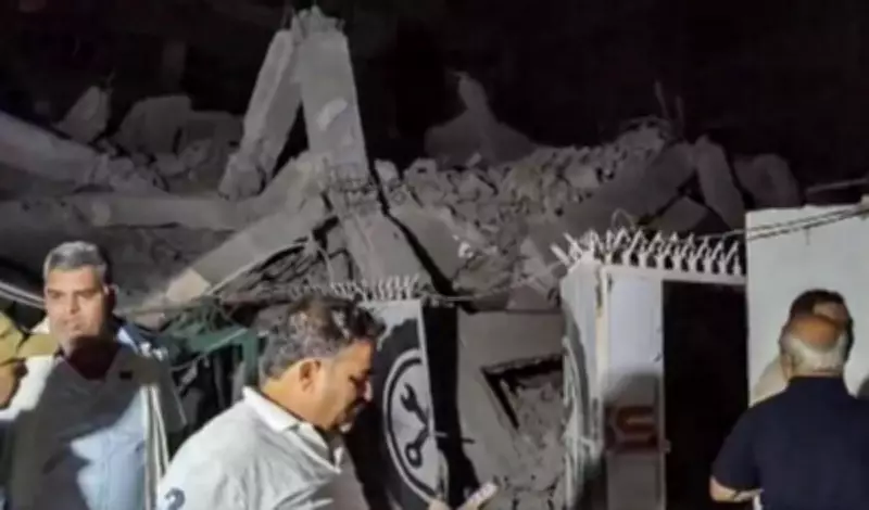 Five-Storey Building Collapse in South Delhi, Several Feared Trapped
