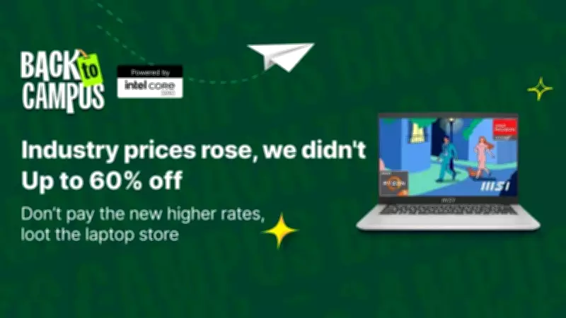 Flipkart Back to Campus 2026 Sale: Big Discounts on AI Laptops, Tablets, MacBooks