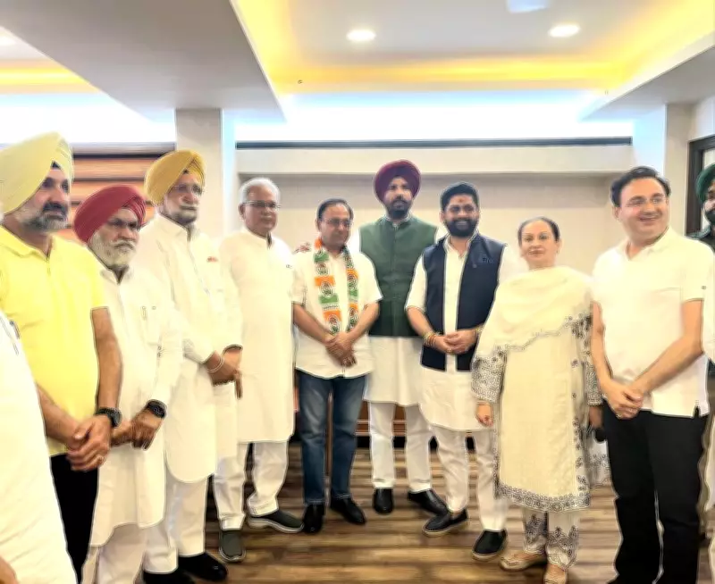 Former Councillor Gaurav Wadhera Returns to Congress in Amritsar
