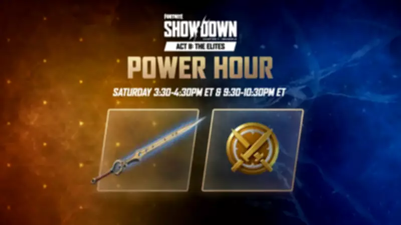 Fortnite Infinity Blade Returns with Two Power Hour Events on May 2
