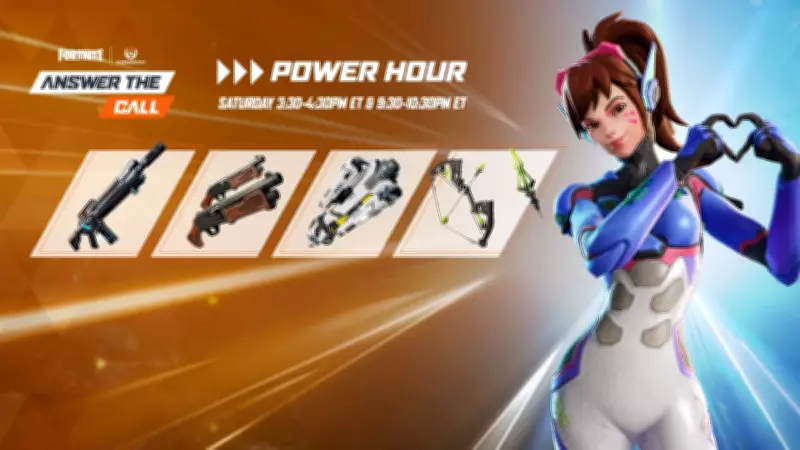 Fortnite Overwatch Power Hour Times for All Regions on May 23