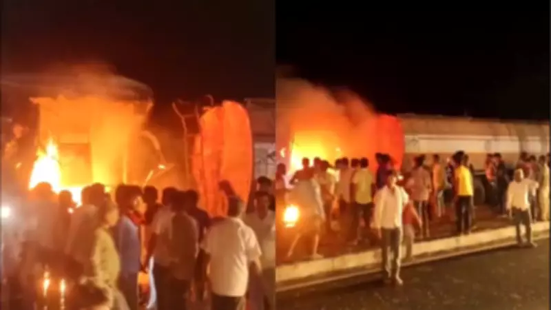 Four killed, 10 injured as bus catches fire after hitting tanker in Gujarat