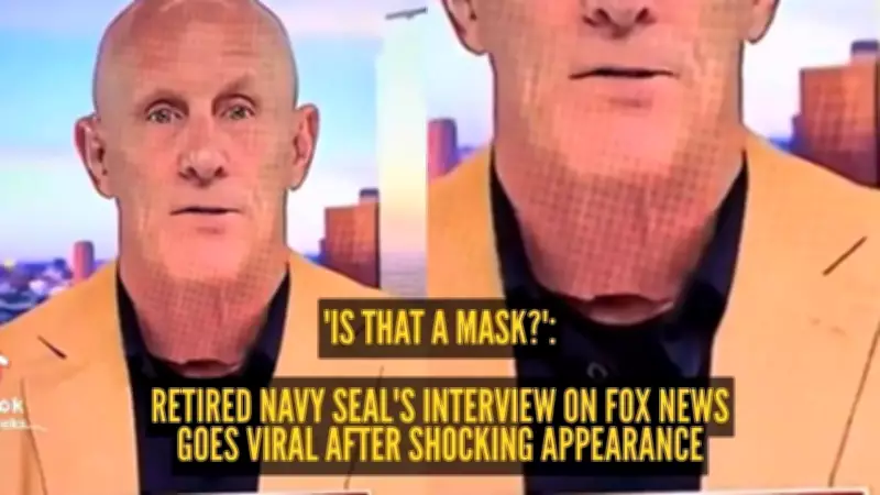 Fox News Interview Sparks Mask Conspiracy Theories Over Retired Admiral's Appearance