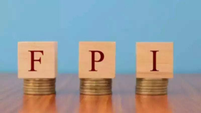 FPI net selling in India surpasses record $20.6 billion in 2026 so far