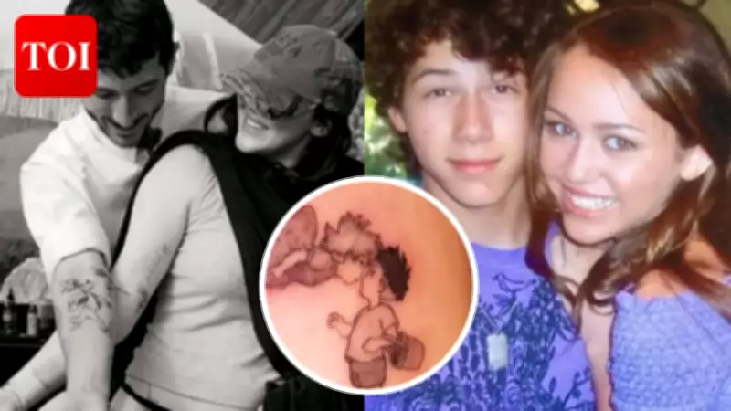 Frankie Jonas and Noah Cyrus Spark Dating Rumors with Matching Ponyo Tattoos