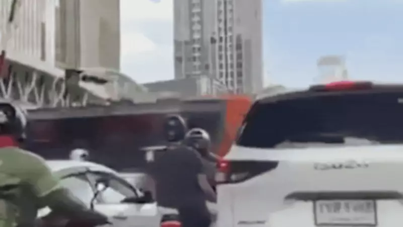 Freight Train Collides with Bus in Bangkok, Killing Eight