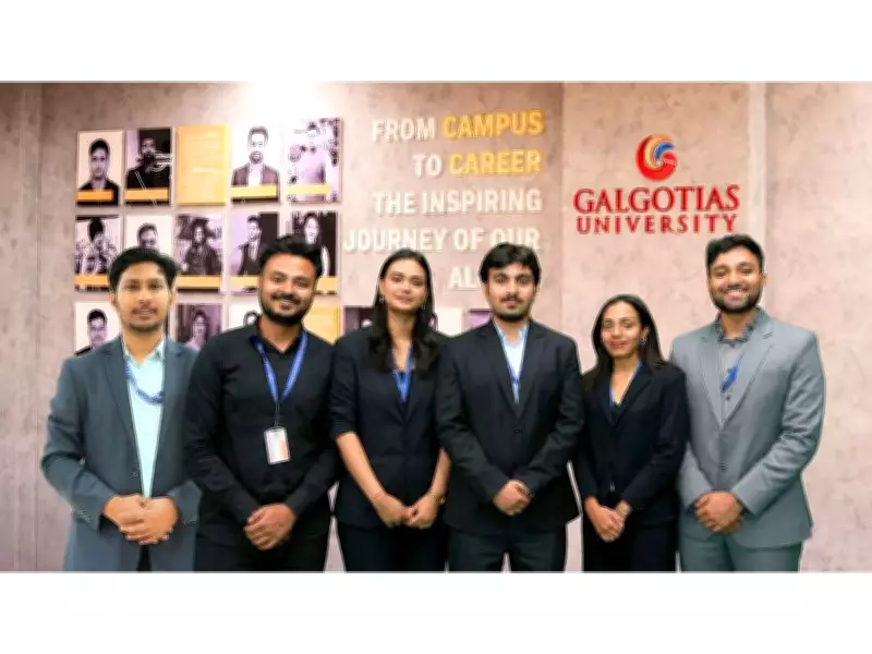 Galgotias Students to Represent India at Global Startup Contest in Hong Kong