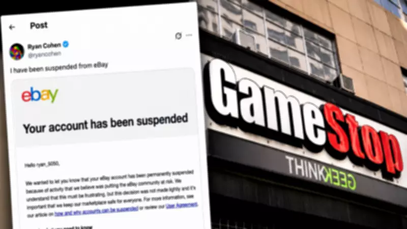 GameStop CEO Ryan Cohen's eBay account permanently suspended