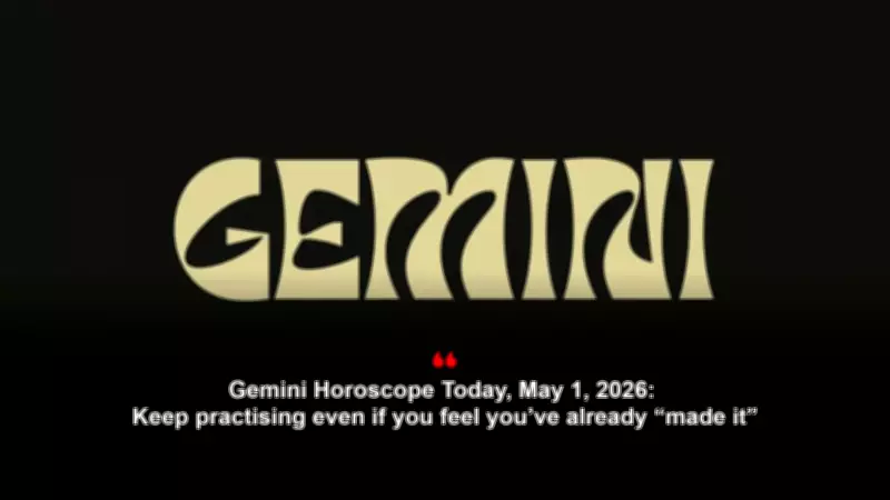 Gemini Daily Horoscope: May 1, 2026 - Efficiency and Social Joys Await