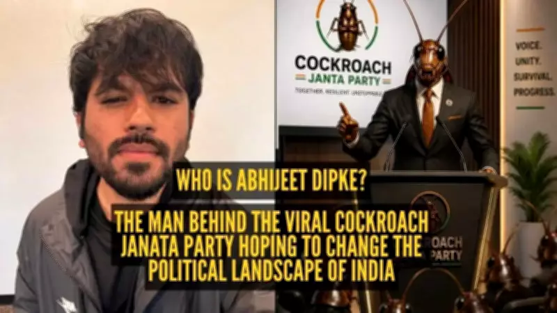 Gen Z's New Political Obsession: Cockroach Janata Party Founder Abhijeet Dipke