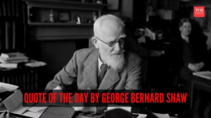 George Bernard Shaw Quote: Life Is About Creating Yourself