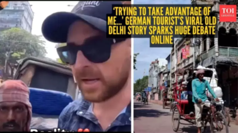 German Tourist's Rs 4,500 E-Rickshaw Ride in Delhi Sparks Online Debate