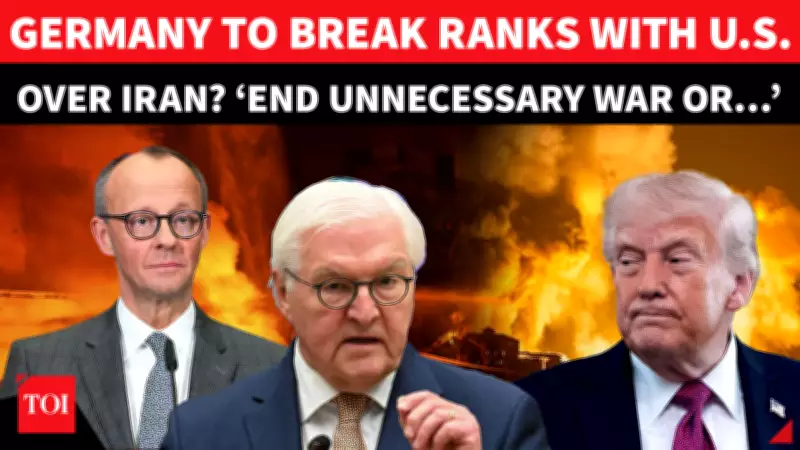 Germany's Steinmeier Blasts US & Israel Over Iran War, Cracks in NATO Bloc?