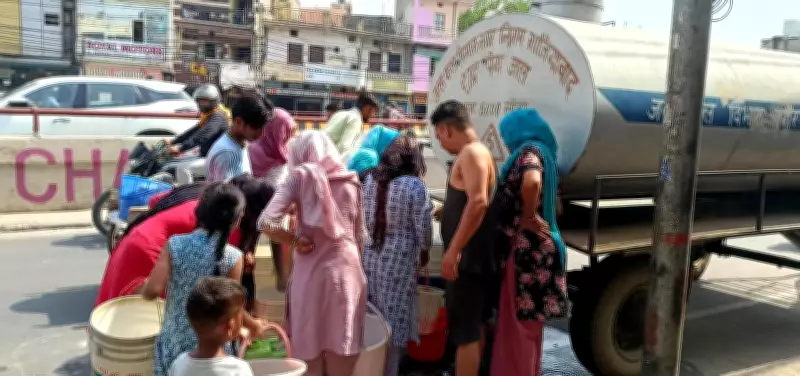 Ghaziabad deploys 85+ tankers as water demand peaks at 419 MLD amid heatwave