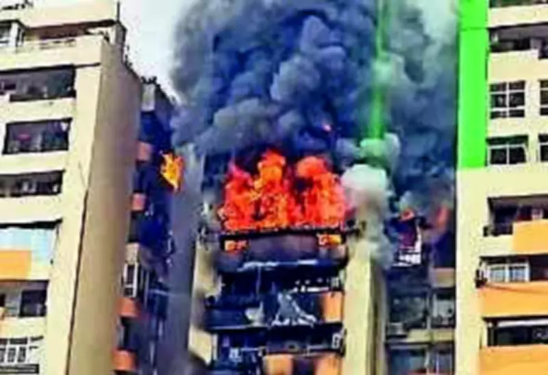 Ghaziabad DM Forms Probe Team After Indirapuram Fire, Cites Encroachments and Illegal Constructions