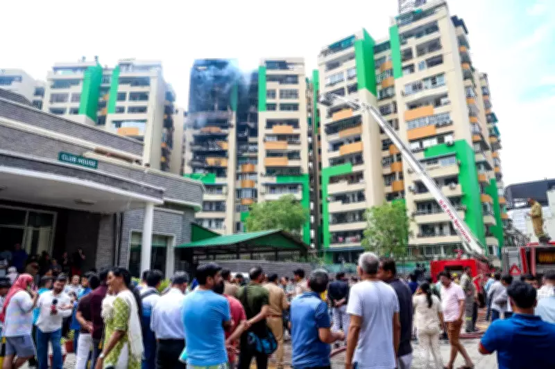 Ghaziabad Fire Report Flags Unauthorised Constructions Hampering Rescue Ops