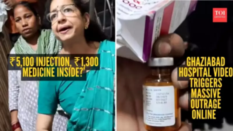 Ghaziabad Hospital Injection Price Row Sparks Healthcare Cost Debate Online