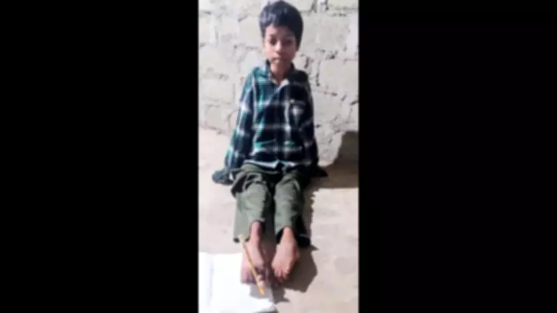 Girl Born Without Hands Clears Exam by Writing with Foot