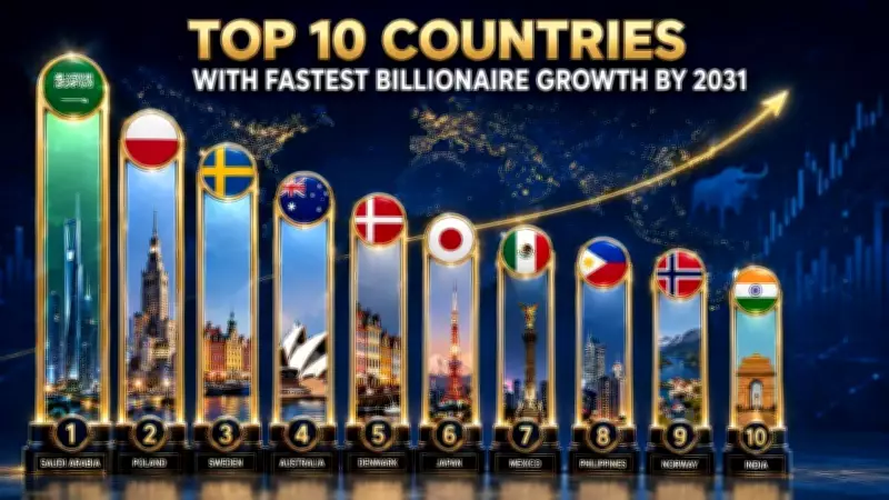 Global Billionaire Growth: Saudi Arabia Leads 183% Surge by 2031