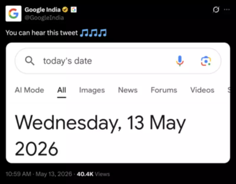 Google India Joins Viral 'Main Tera' Trend on May 13 with Witty Post