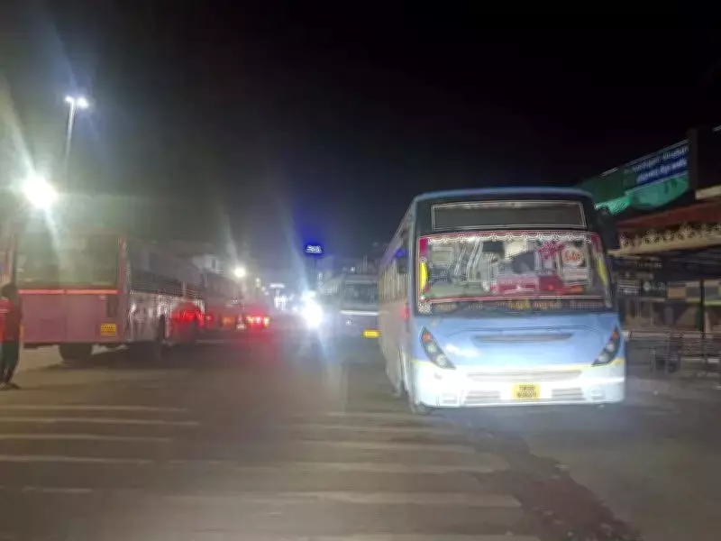 Govt Bus Services Suspended After Clash in Coimbatore