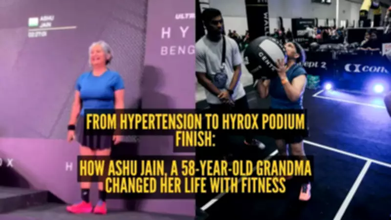 Grandmother, 58, Overcomes Anxiety to Win Podium at Hyrox Bengaluru