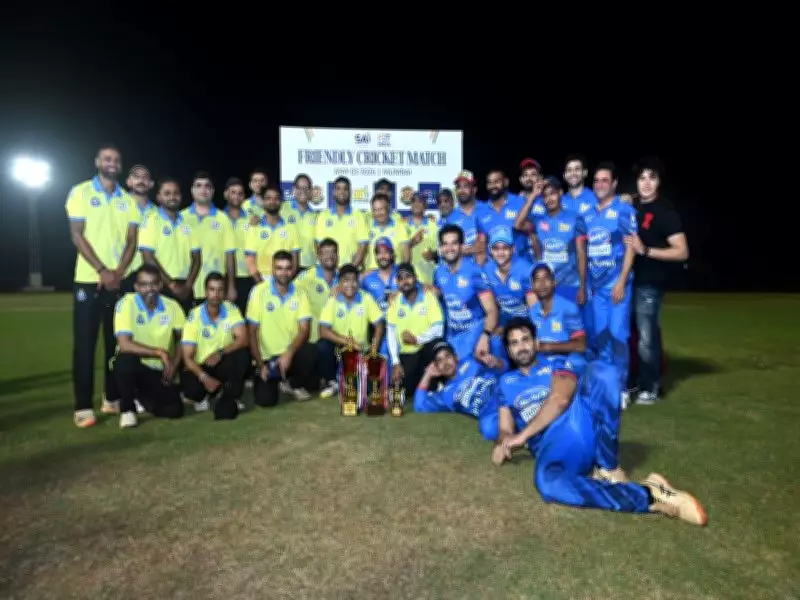 GST, Customs Amateur Team Beats Mumbai Heroes in Fit India Hit India Match