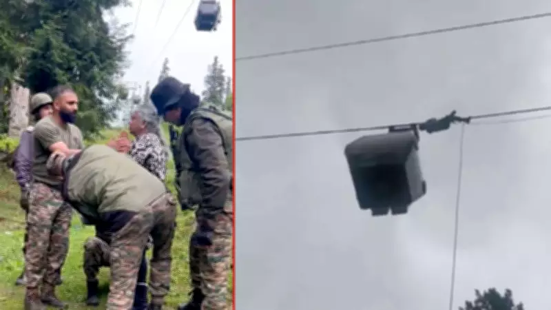 Gulmarg Gondola Snag: Army, Police, SDRF Rescue 300 Stranded Tourists