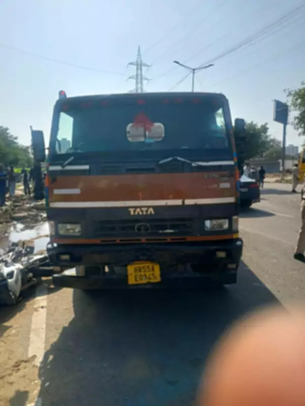 Gurgaon Tanker Hits Motorcycle From Wrong Side, Rider Dies
