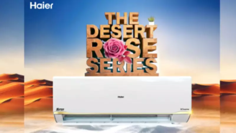 Haier Launches Desert Rose 1.7 Ton 5 Star AI AtmoX Smart AC