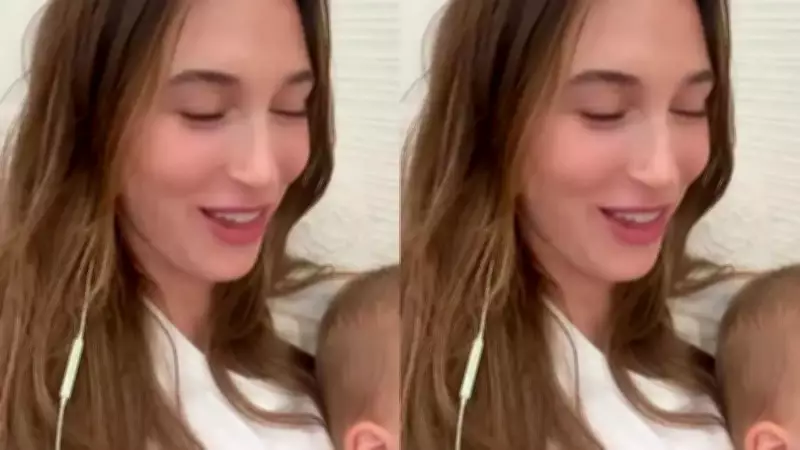 Hailey Bieber Shares Adorable Video of Son Jack Feeding Her Snacks