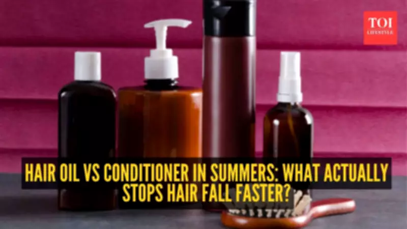 Hair Oil vs Conditioner: Which Stops Summer Hair Fall Better?