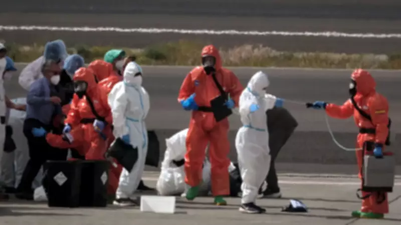 Hantavirus-Hit Cruise Ship Departs Tenerife After Evacuation
