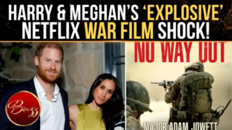 Harry and Meghan Team Up With Netflix for Taliban Siege Movie 'No Way Out'