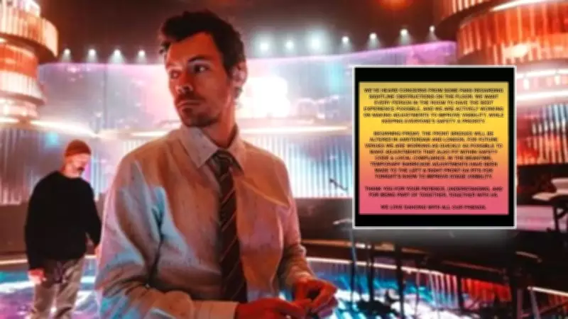Harry Styles Adjusts Tour Stage After Fan Backlash Over Obstructed Views
