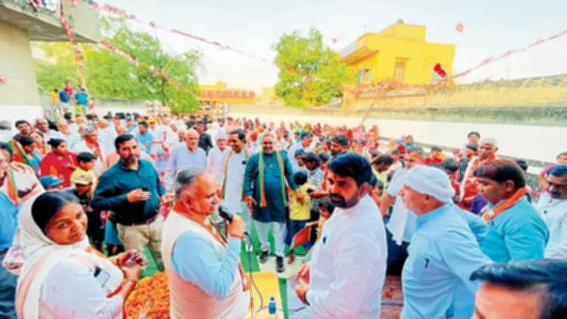 Haryana CM Saini to Raise Election Pitch, Address 20 Programmes in Sonepat