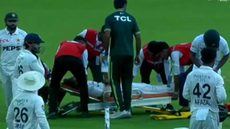 Hasan Ali Suffers Head Injury in Sylhet Test, Returns to Bowl Later