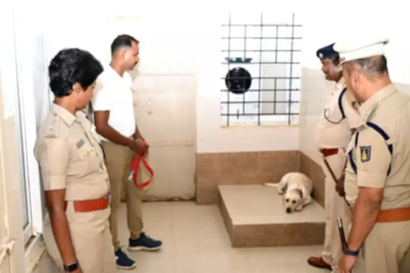 Haveri Police Install Coolers for Service Dogs to Beat Summer Heat