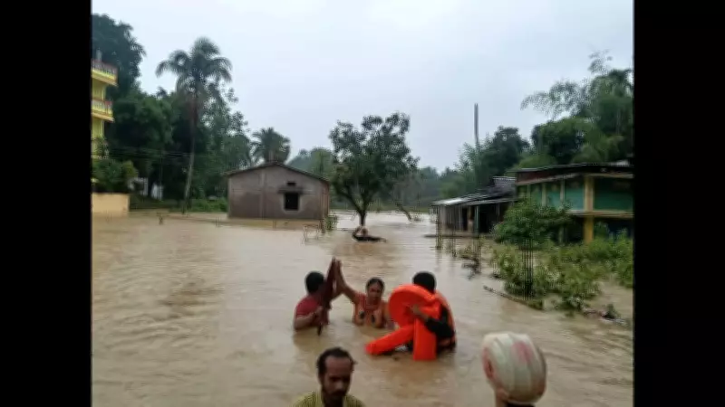Heavy Rain Batters Assam's Barak Valley: Landslides, Flooding, Train Disruptions