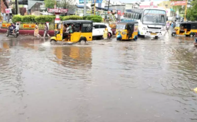 Heavy Rain Lashes Trichy and Southern Tamil Nadu, Dams Get Good Inflow