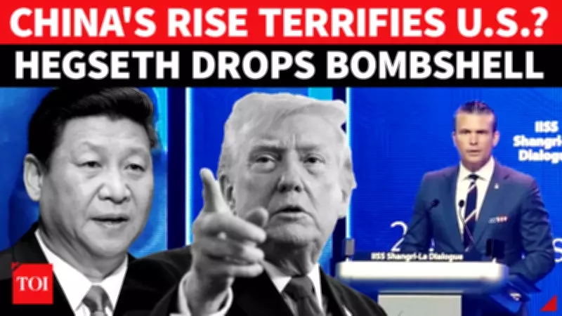 Hegseth's China Warning at Shangri-La Dialogue Alarms US Allies in Asia