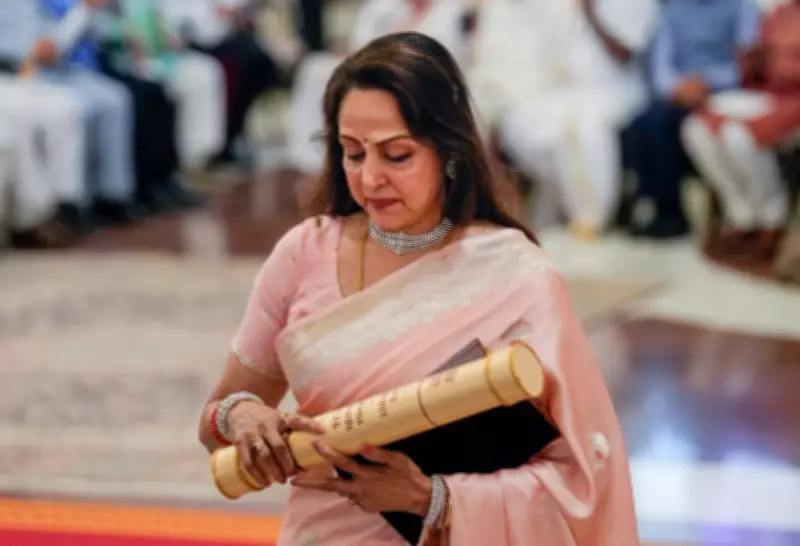 Hema Malini feels Dharmendra's presence at Padma honour
