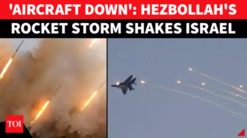 Hezbollah Claims Downing Israeli Aircraft, Launches Rocket Barrage on Troops and Bases