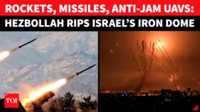 Hezbollah Launches Coordinated Drone and Missile Attack on Israeli Military Sites