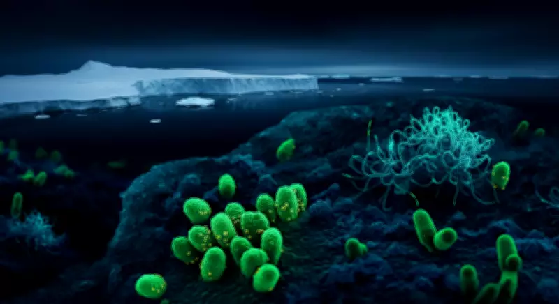 Hidden Microbial Ecosystem Discovered Under Antarctica's Ross Ice Shelf