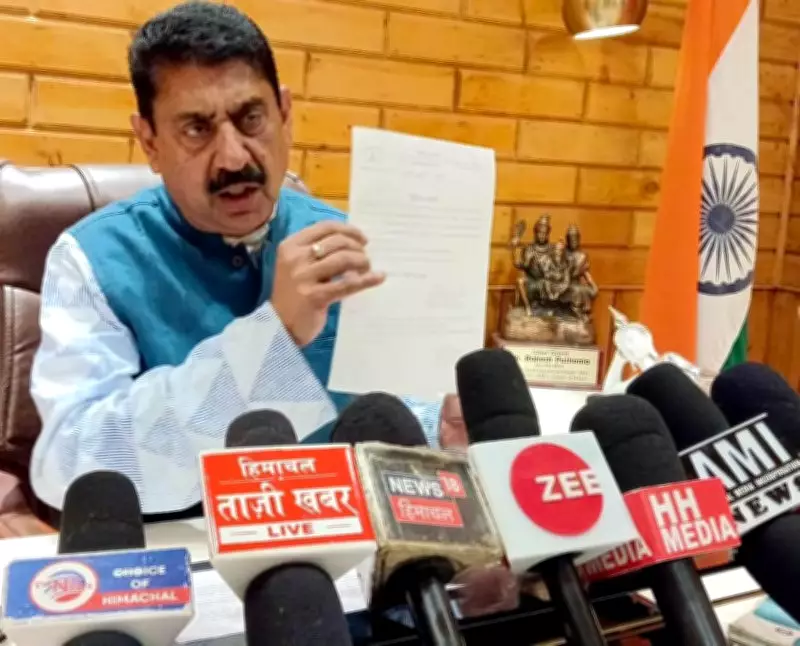 Himachal Ex-Minister Pathania Denies MP's Claim of Interference in Nurpur MC Polls