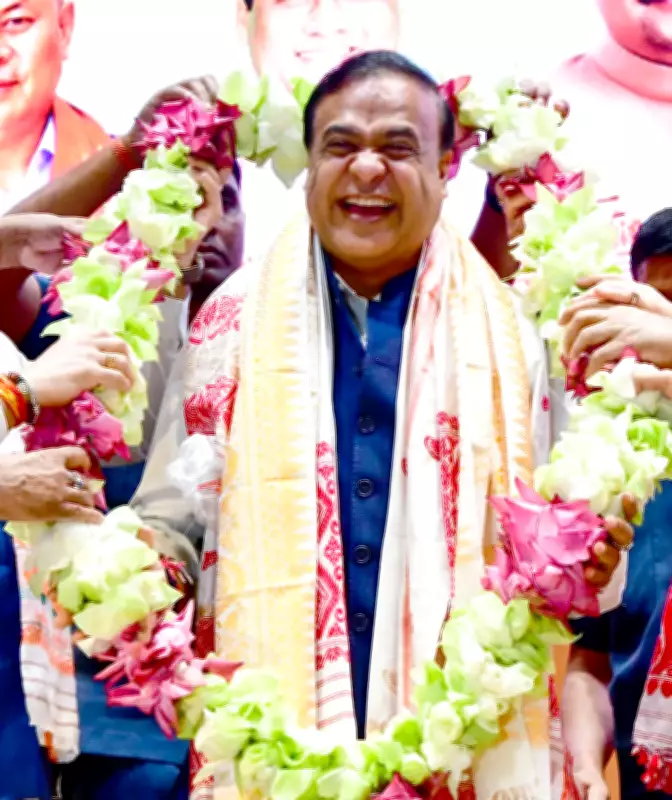 Himanta Biswa Sarma Set for Second Term as Assam CM, Joins Elite BJP Leaders