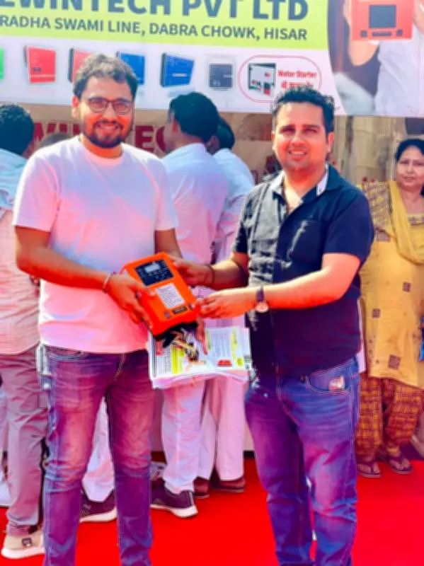 Hisar Startup Empowers Farmers with Remote-Controlled Irrigation System